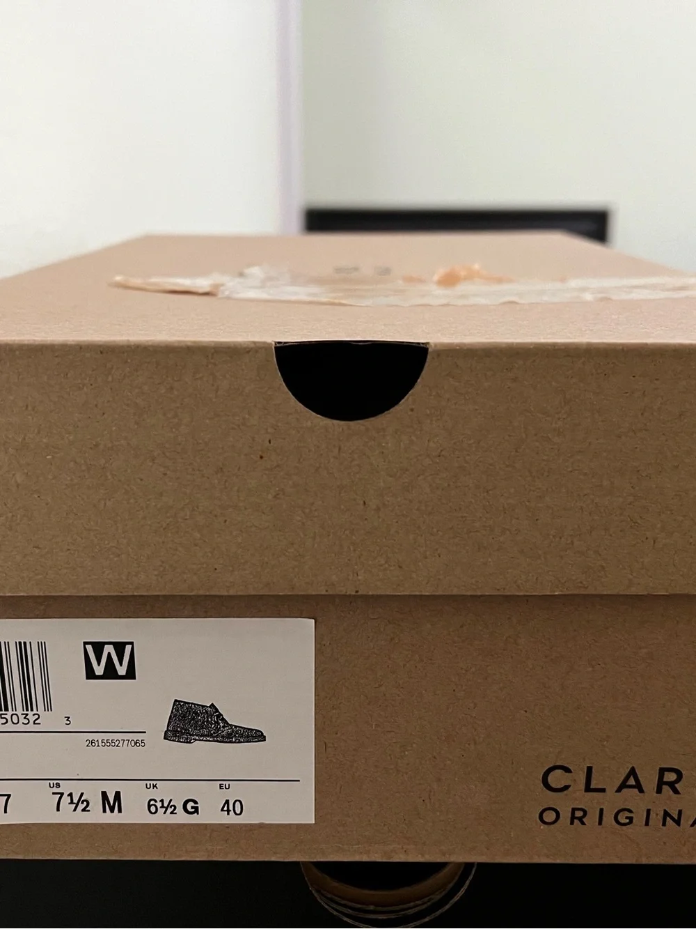 Clarks Chukka Boots - Taupe Suede with Brown Laces